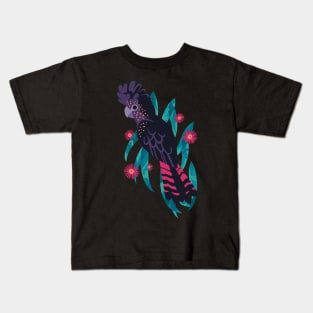 Red-Tailed Black Cockatoo Kids T-Shirt